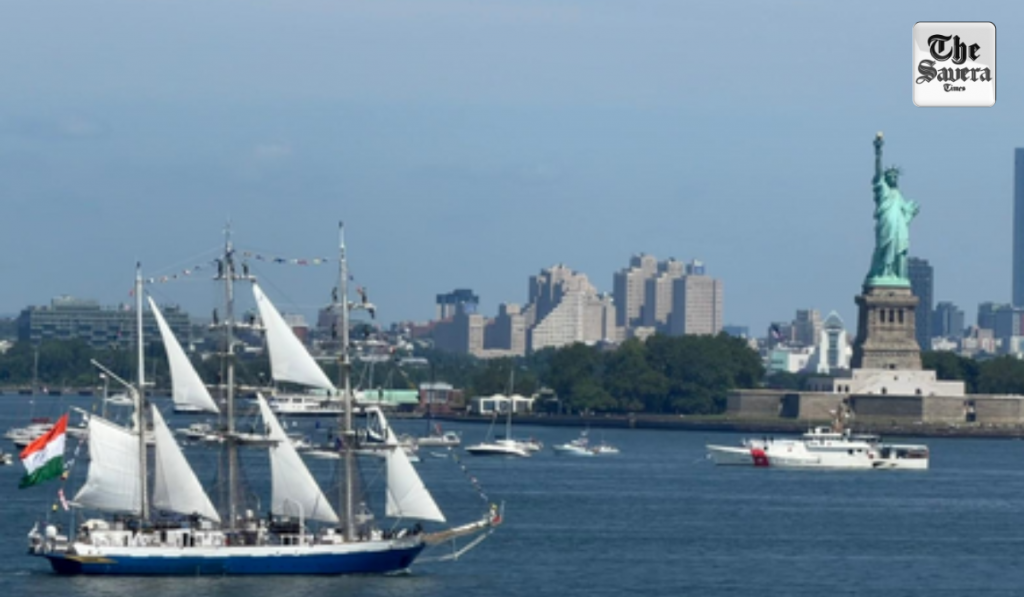 INS Sudarshini Concludes Historic US Voyage, Strengthens India-US Maritime Ties