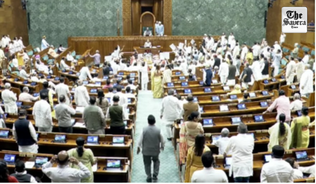 Lok Sabha adjourned 2-minute after reconvening amid Oppn's NEET uproar