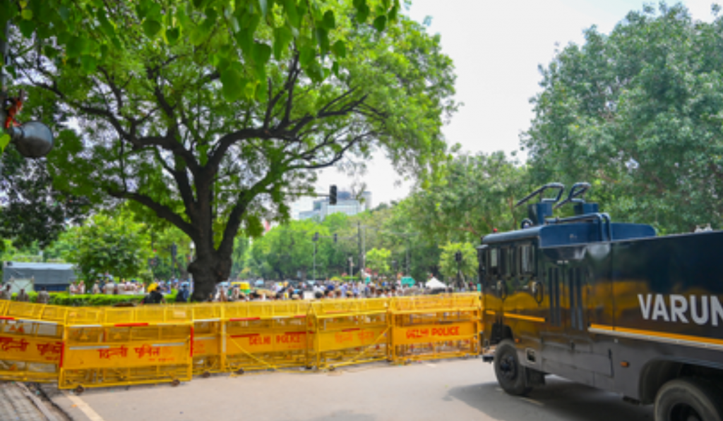 CJP claims Delhi Police restricting access, food and water to Jantar Mantar; seeks end to 'intimidation' of protesters