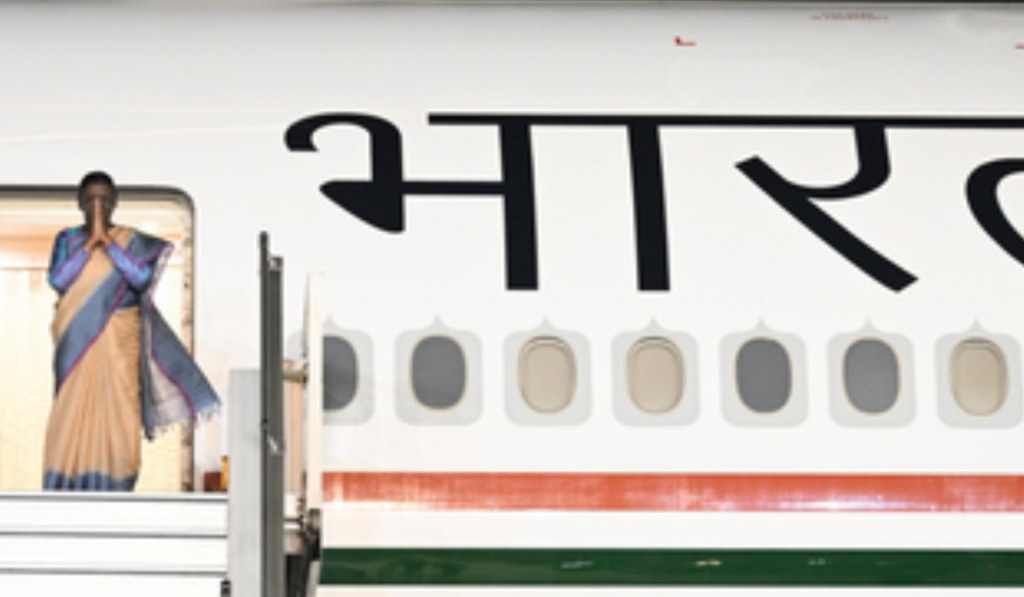 President Murmu returns to Delhi after concluding State visits to Moldova, North Macedonia, Romania