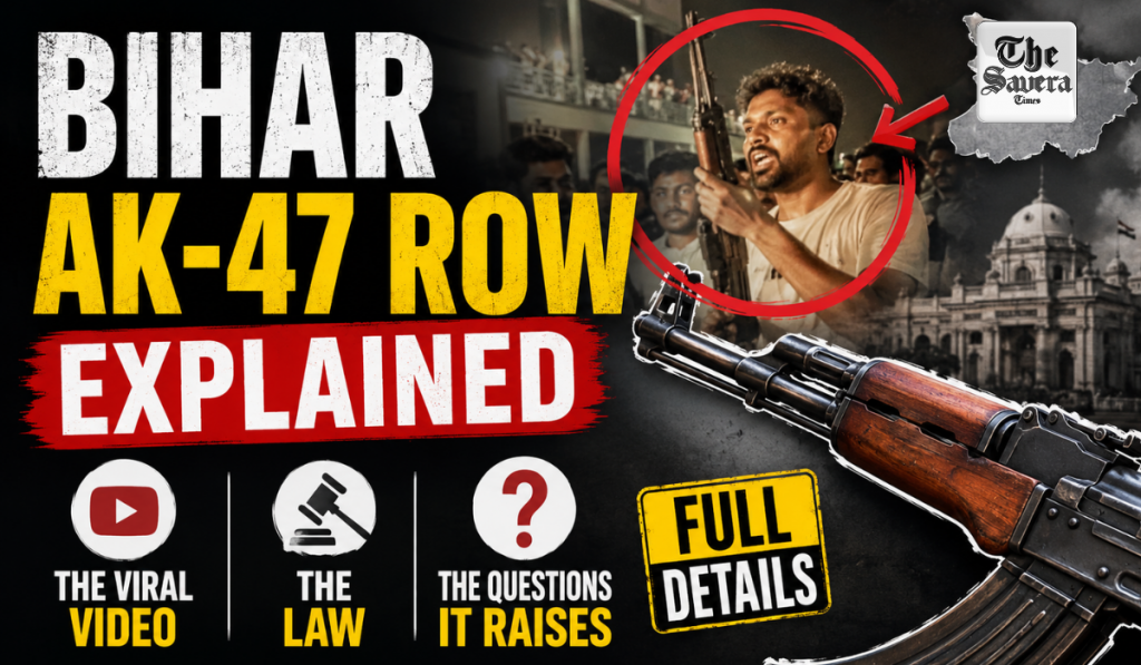 Bihar AK-47 Row Explained: The Viral Video, The Law, and The Questions It Raises