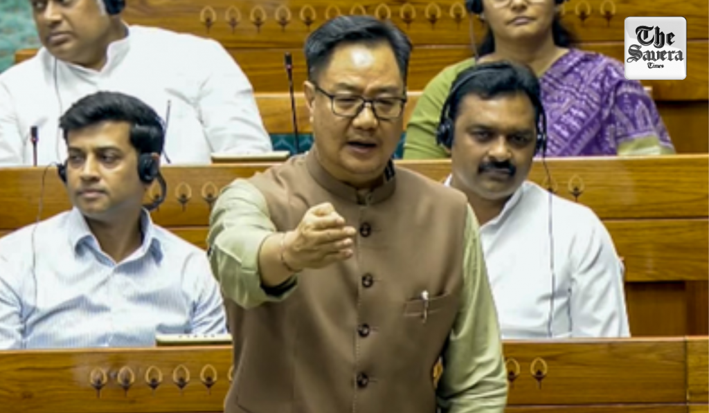 Uproar in Lok Sabha over Rahul Gandhi’s ‘idiot' reference; Rijiju says unparliamentary