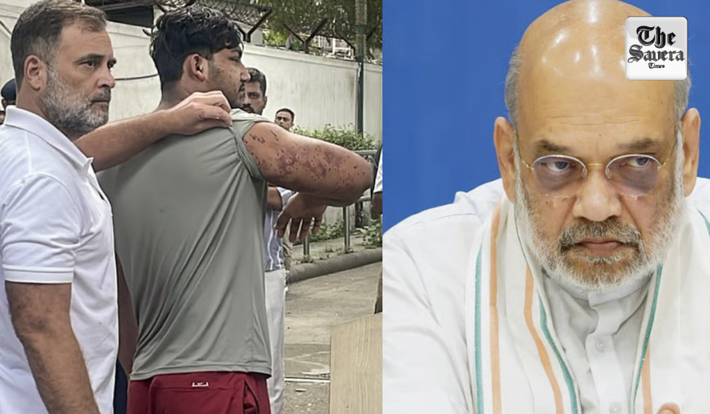 Rahul Gandhi Targets Amit Shah, Demands Answers on Alleged Police Action Against Students