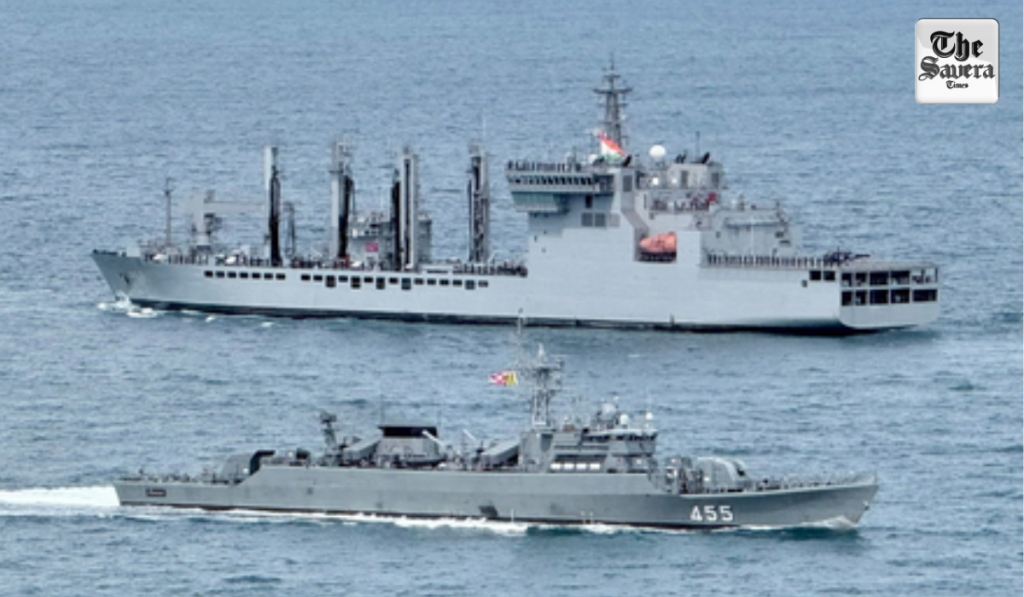 Indian Naval Ships conclude visit to Sattahip, accorded warm farewell by Royal Thai Navy