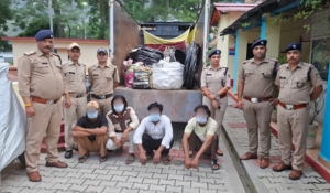 Four Arrested for Stealing Rs 8 Lakh Power Line Materials in Uttarakhand’s Chamoli