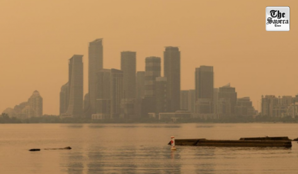 Wildfires in Canada's Ontario cause severe smog, disrupt rail traffic