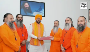 Haryana CM Nayab Saini Visits Nurmahal Ashram, Reviews Ashutosh Maharaj Institution’s Social Initiatives