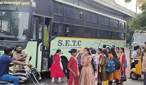 Bus Services Between Tamil Nadu and Karnataka Suspended at Hosur Amid Cauvery Protest Call