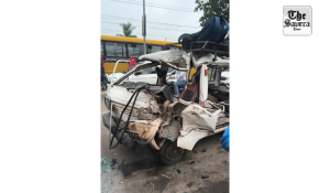 One child killed, 6 injured as school van crashes into parked truck in Rajasthan’s Banswara