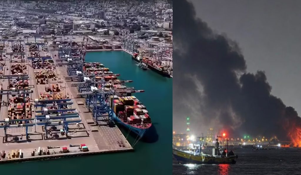 US Strikes Iran Port
