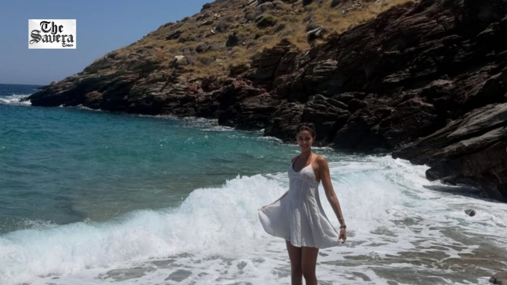 Ananya Panday Shares Dreamy Greece Vacation Photos
