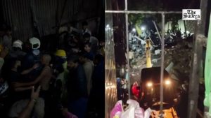 Six Dead After Four-Storey Chawl Collapses Amid Heavy Rain in Mumbai