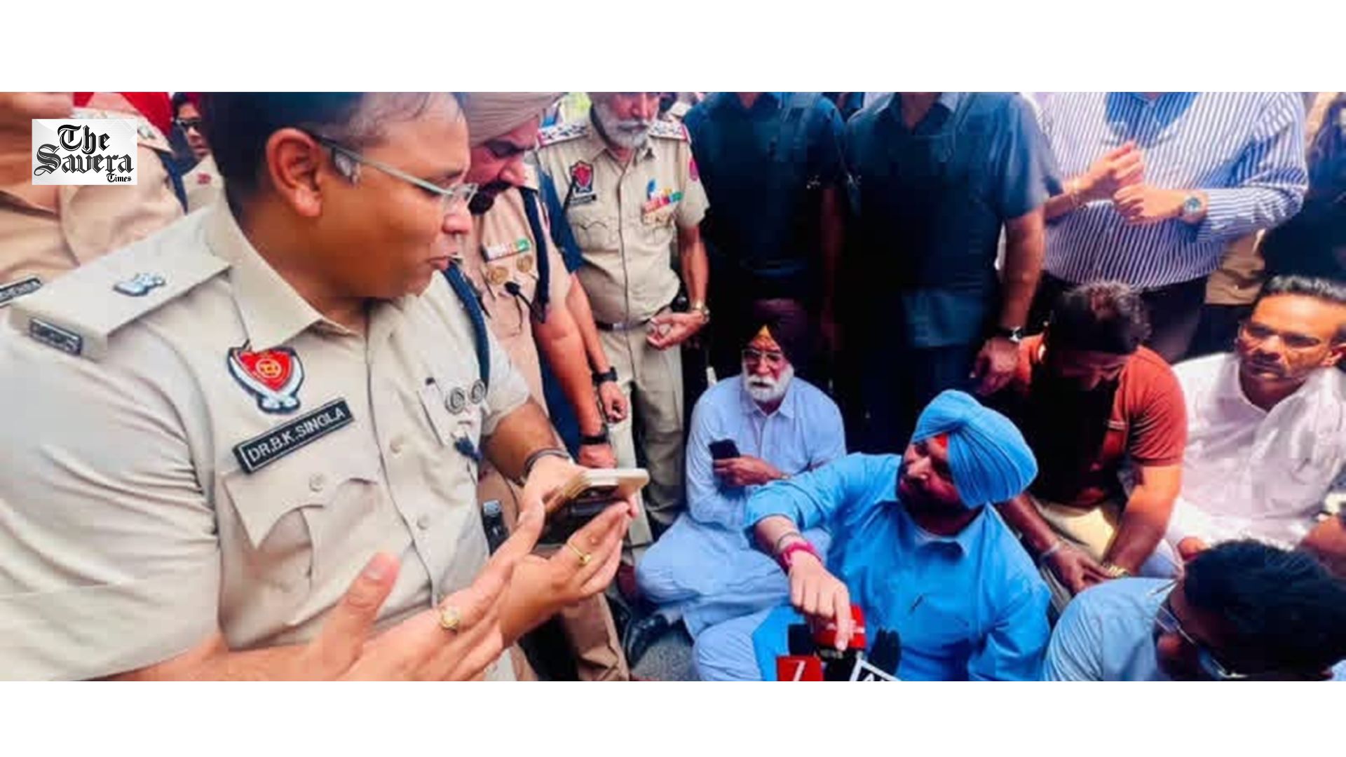 Moga Police Station Blast Sparks Political Row; Bittu Alleges Police Stopped Him, Congress Seeks CM Mann’s Resignation