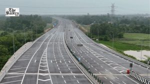 Lucknow-Kanpur Expressway Inaugurated: Rajnath Singh, Nitin Gadkari and CM Yogi Launch 63-Km Highway Project