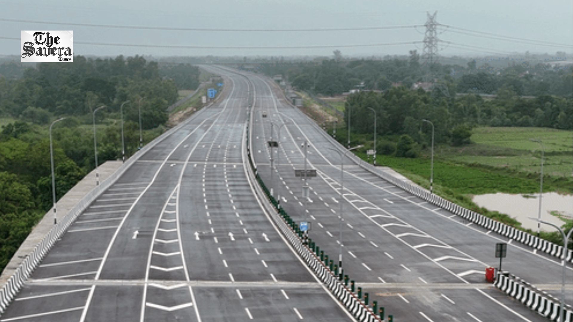 Lucknow-Kanpur Expressway Inaugurated: Rajnath Singh, Nitin Gadkari and CM Yogi Launch 63-Km Highway Project
