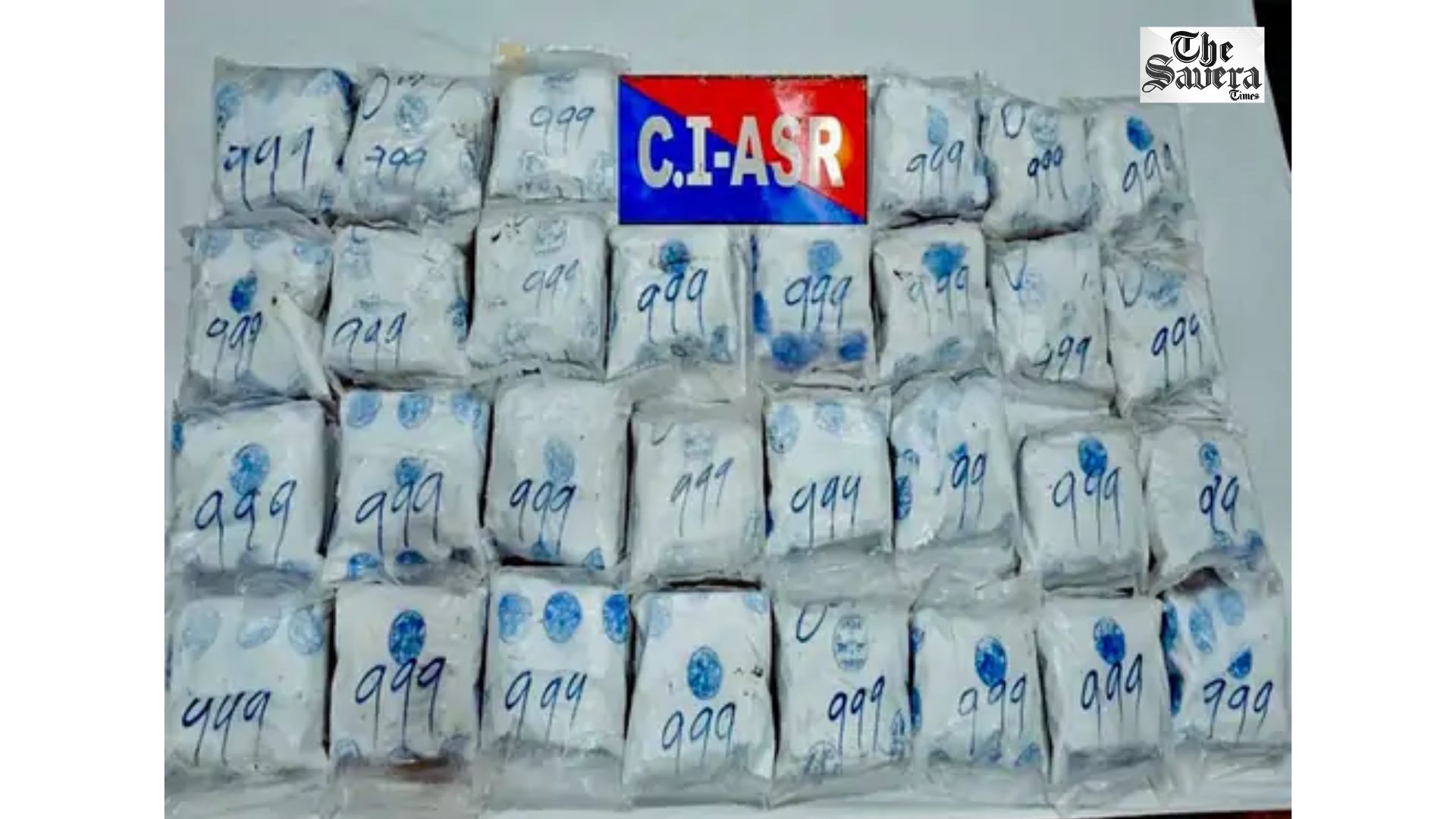 Punjab Police Bust Cross-Border Drug Racket, Seize 30 Kg Heroin Worth ₹200 Crore; Two Arrested