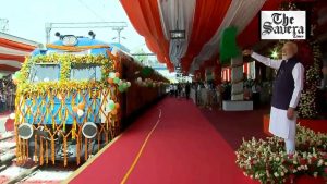 PM Modi Flags Off India’s First Hydrogen Train, Launches ₹14,700 Crore Projects from Jind