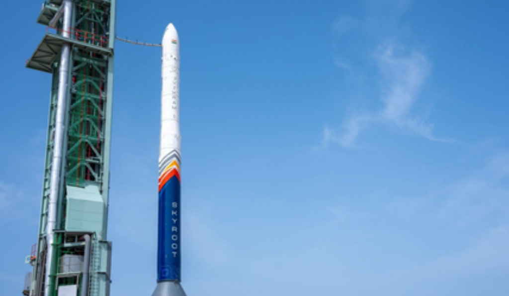 Skyroot launches India's 1st private orbital rocket Vikram-1