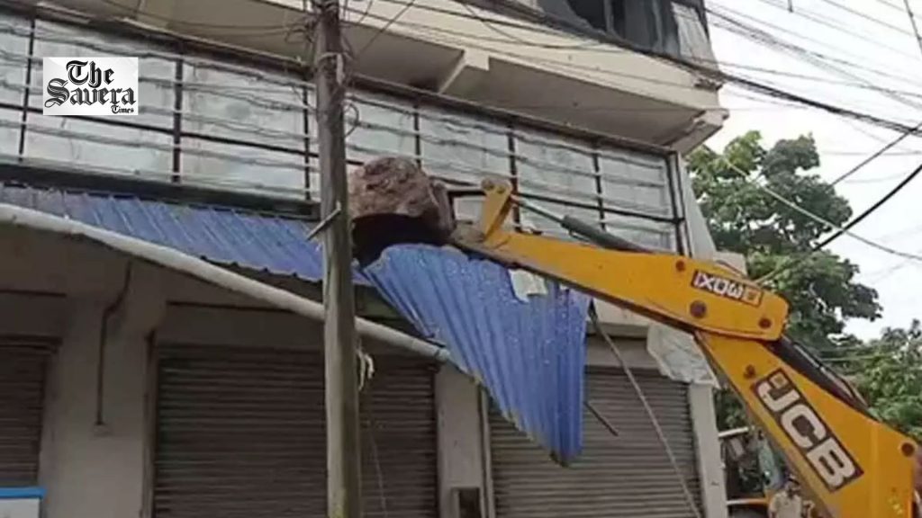 Abhishek Banerjee's Amtala TMC Office Demolished Over Illegal Construction