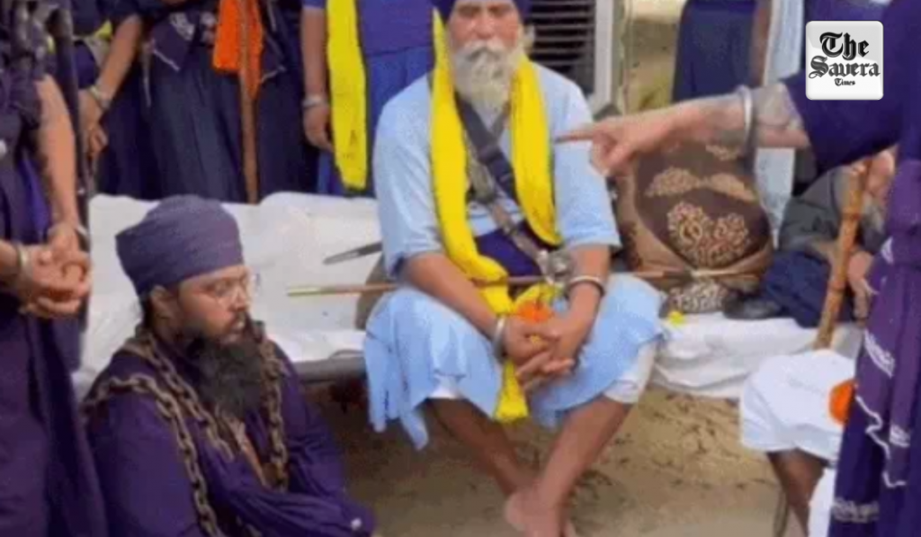 Punjab Nihang Jasdeep Singh Awarded Religious Punishment by Budha Dal Over Obscene Photos