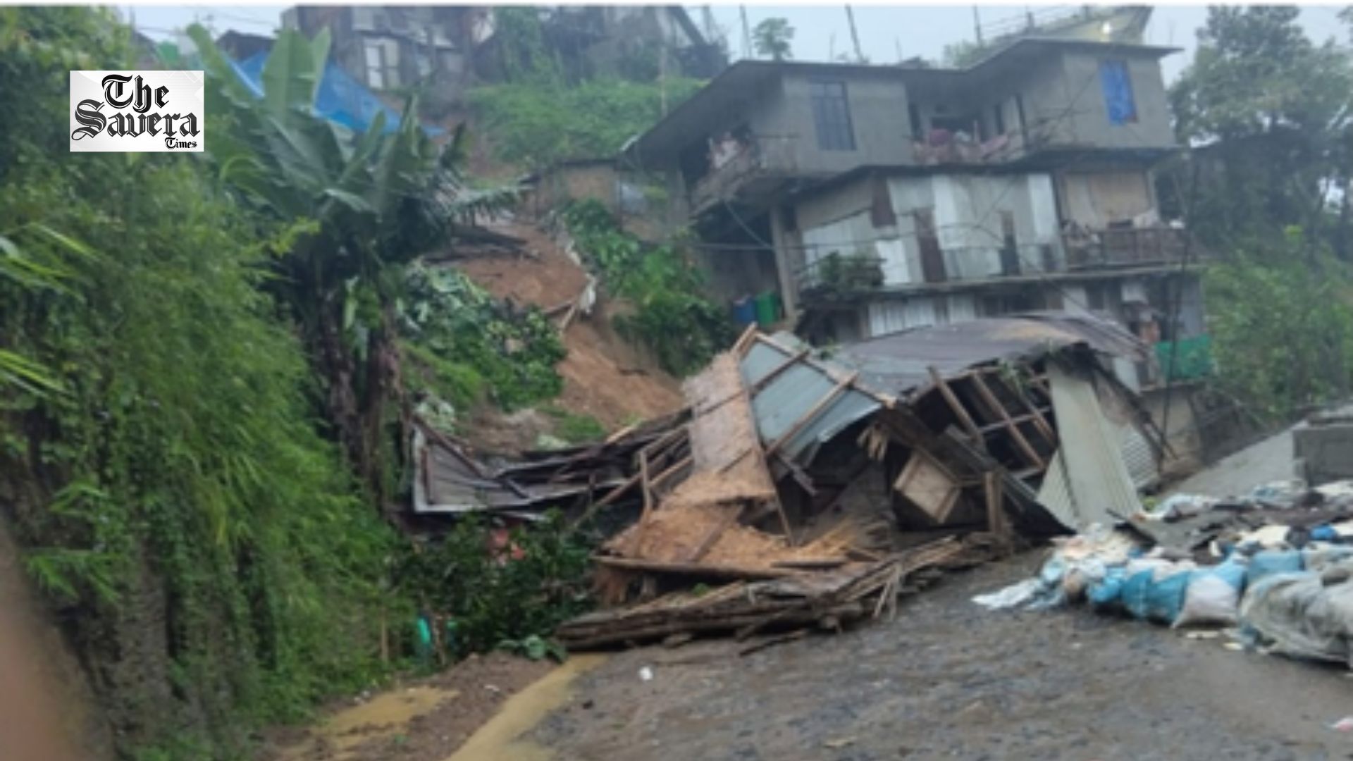 Nagaland landslide: One dead, child feared trapped as massive slide devastates Mon district