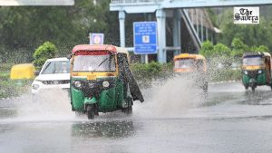 Delhi Weather Update: Rain Brings Relief from Heat; IMD Issues Yellow Alert for Thunderstorms