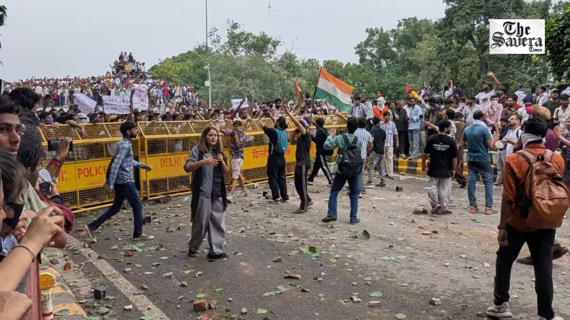 Delhi Police Claims CJP Protest ‘Hijacked’ by Outside Anti-Social Elements as Fresh Clashes Erupt in National Capital