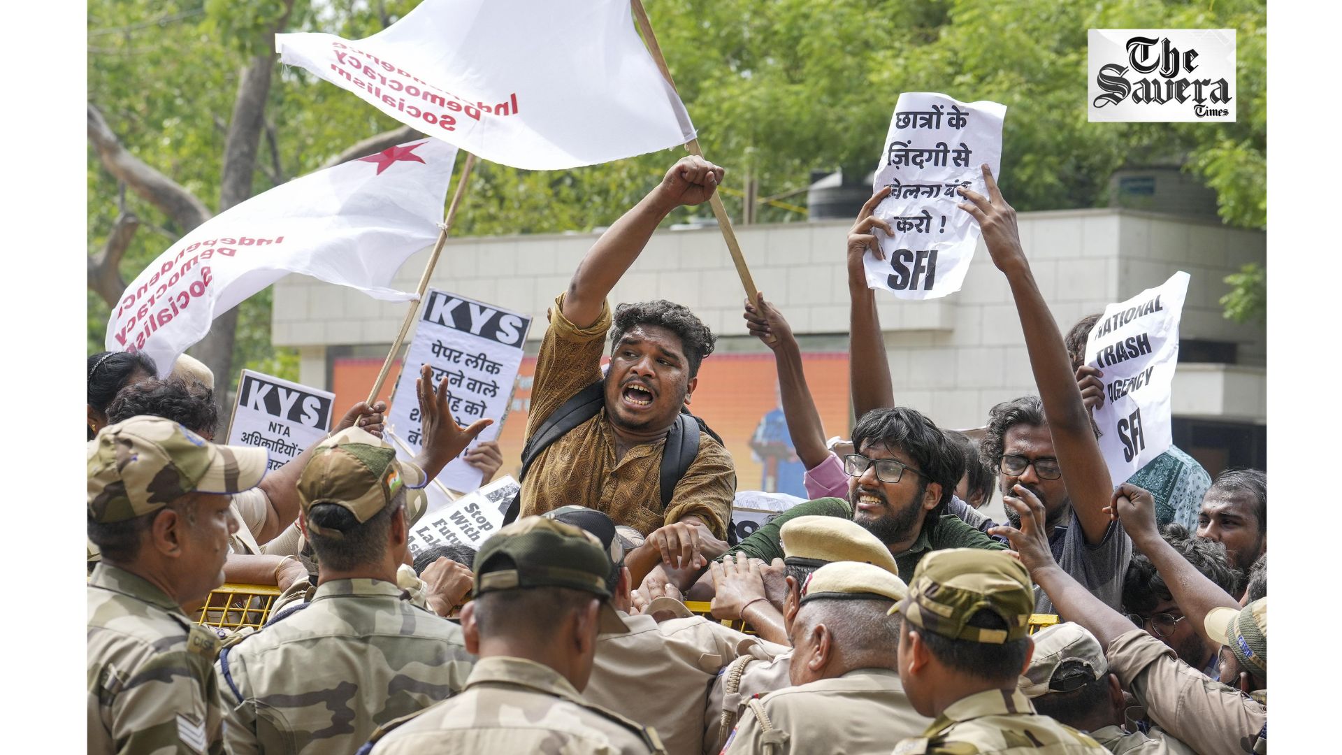 Uproar from Parliament to Streets