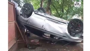 Delhi Vasant Kunj Accident: Youth Dies After Car Falls Into Open Drain, Residents Blame DDA