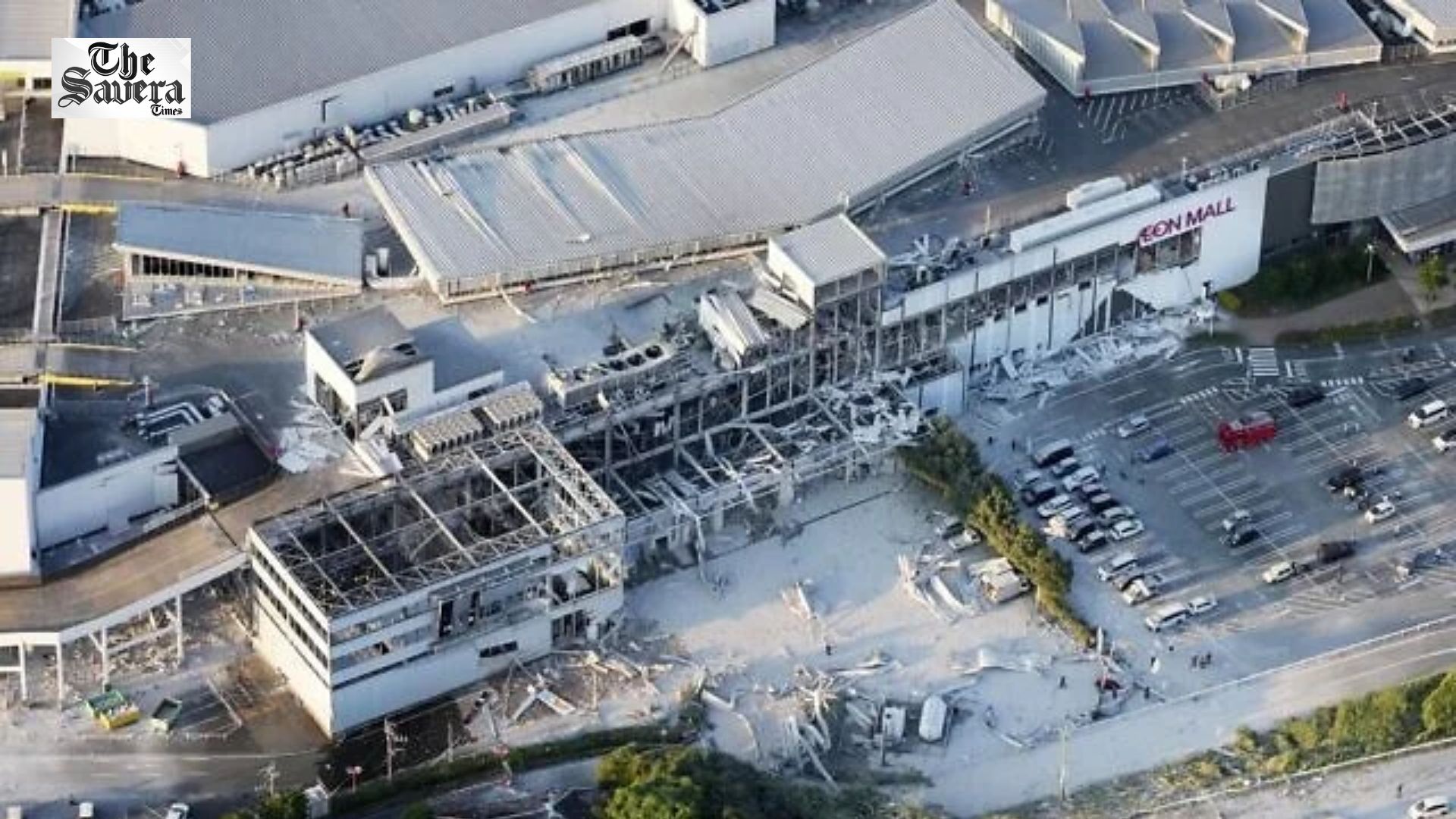 Explosion Rocks Japan Mall After 7.1-Magnitude Earthquake; Several Trapped, Injured
