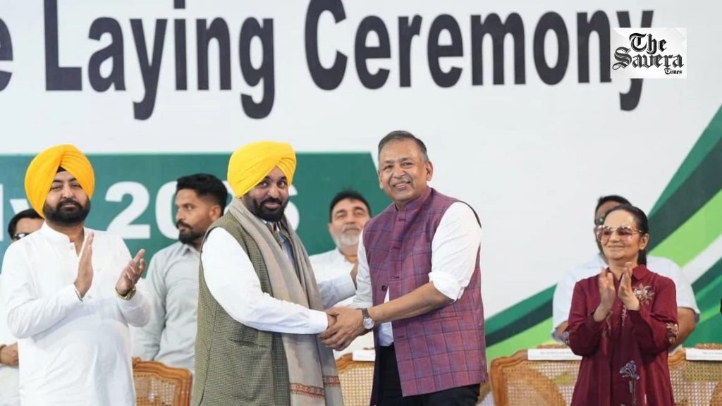 Bhagwant Mann Launches ₹1,116 Crore Vardhman-Aichi Steel Plant