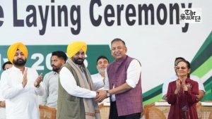 CM Bhagwant Singh Mann Lays Foundation Stone of India’s First-of-Its-Kind ₹1,116 Crore Vardhman-Aichi Steel Forging Plant, 500 Youth to Get Direct Employment