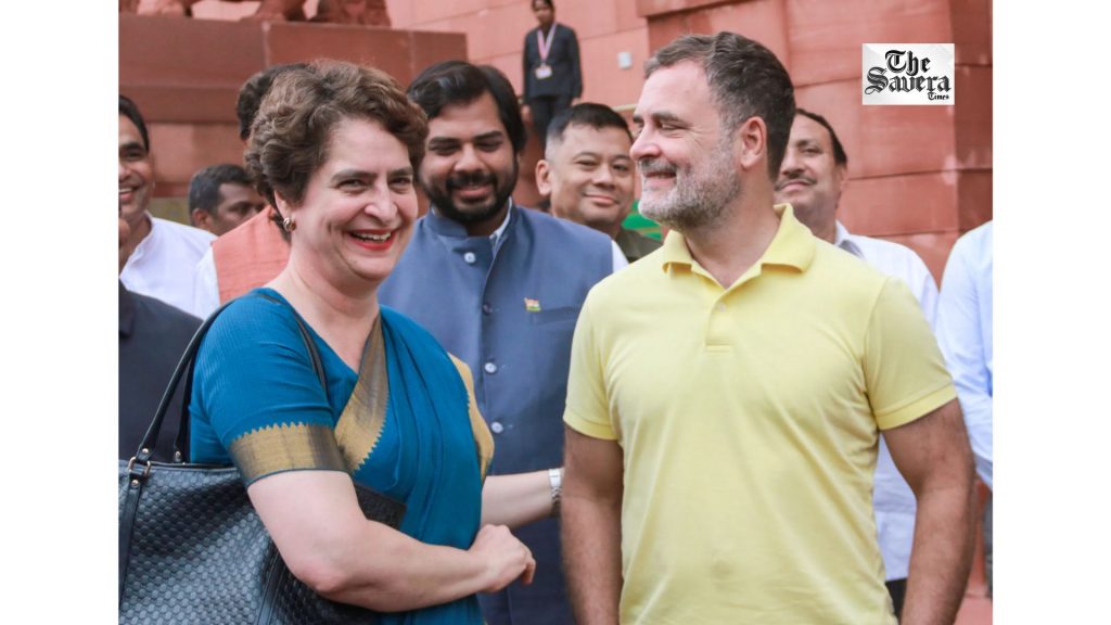 NDA Demands Apology From Rahul, Priyanka Over Pralhad Joshi Remarks