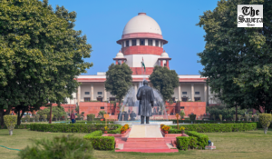 SC proceedings disrupted after litigant hurls abuses, throws papers