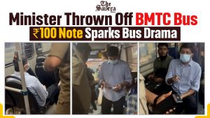 “No Change for ₹100, Get Off the Bus”: BMTC Conductor Tells Karnataka Transport Minister During Secret Inspection