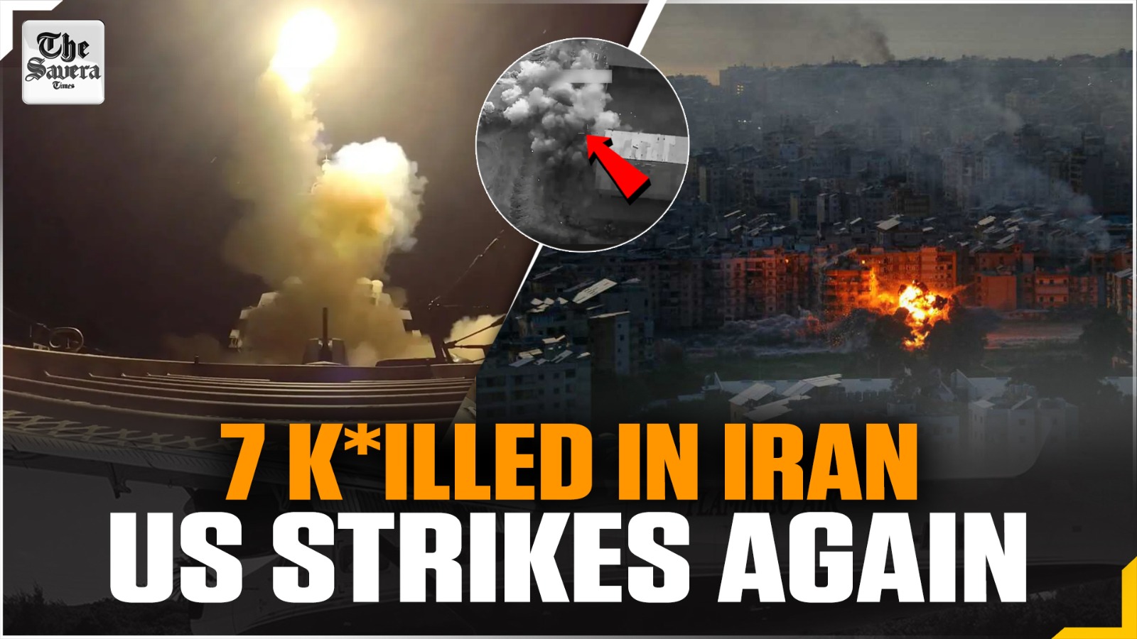US-Iran War Escalates: 7 Killed in US Airstrikes, Tehran Fires Missiles at Gulf Nations