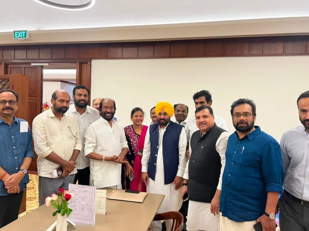BJP Is Making False Allegations to Defame Hard Work of Punjabis: CM Bhagwant Singh Mann