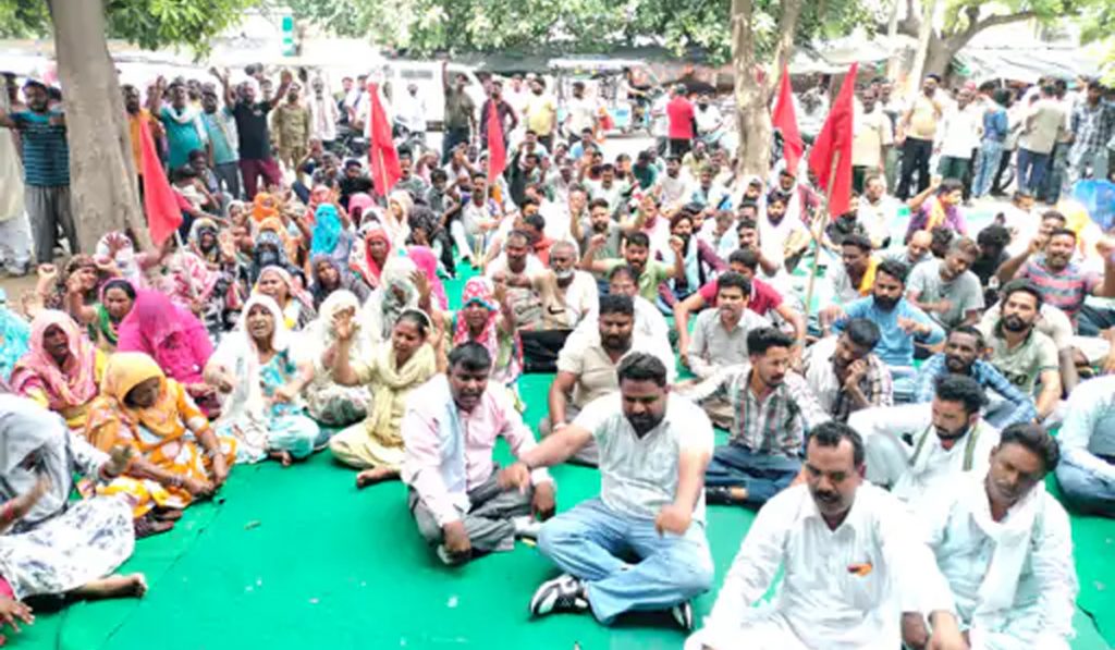 bathinda workers strike