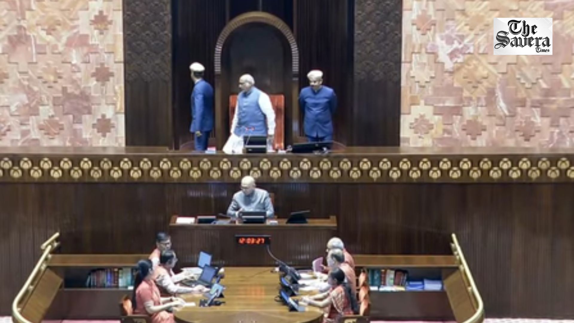 RS adjourned till Monday amid Oppn ruckus after Chairman rejects Kharge’s Rule 267 notice