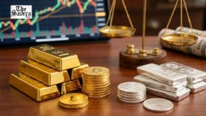 Gold Rises Over ₹1,000 Per Gram, Silver Gains 1% on MCX as Softer Dollar Eases Inflation Fears