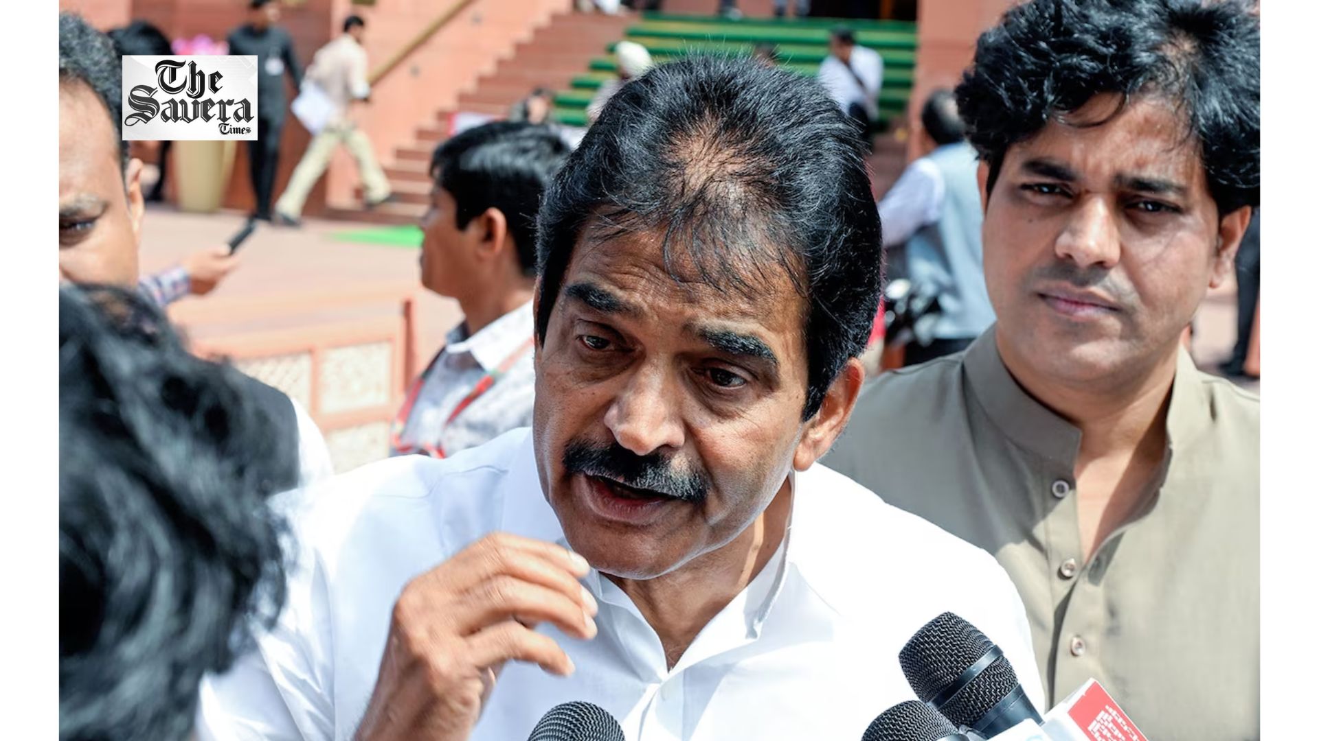 “Where Is Amit Shah?” KC Venugopal Seeks Explanation Over Alleged Use of Pellet Guns, AK-47s Against Students