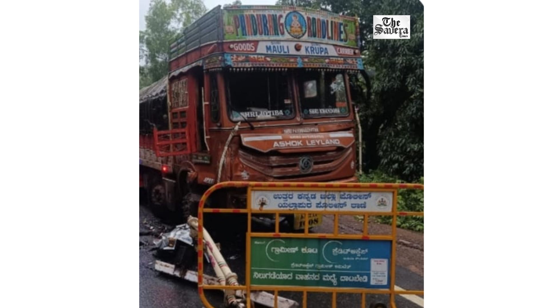6 Friends Killed, 4 Critical After Cruiser-Truck Collision in Karnataka’s Karwar