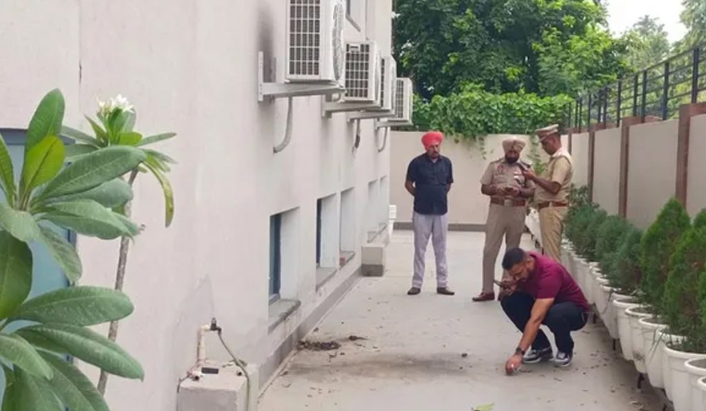 sangrur petrol bomb attack