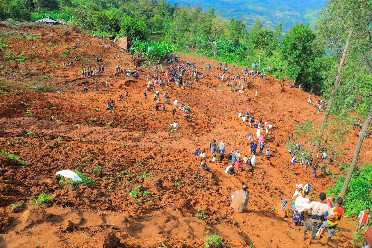 Ethiopia: 14 dead, several injured following landslide during religious gathering