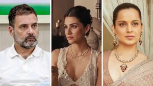 Rahul Gandhi Defends Kriti Sanon Amid Social Media Backlash