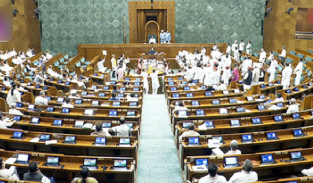Lok Sabha approves Appropriation Bill amid Opposition din