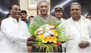 Karnataka Legislative Council Chairman Basavaraj Horatti resigned, saying, “I don’t know why the Congress asked me to step down.”