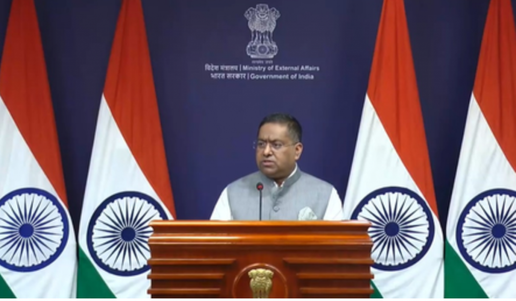 Internal matter, several nations regulate flow of foreign funds: MEA rejects US lawmaker's remarks on FCRA Bill