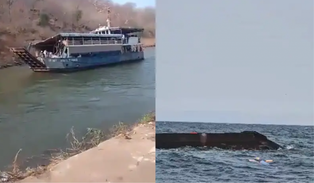 Ferry capsizes in Zimbabwe, 15 dead; 27 missing