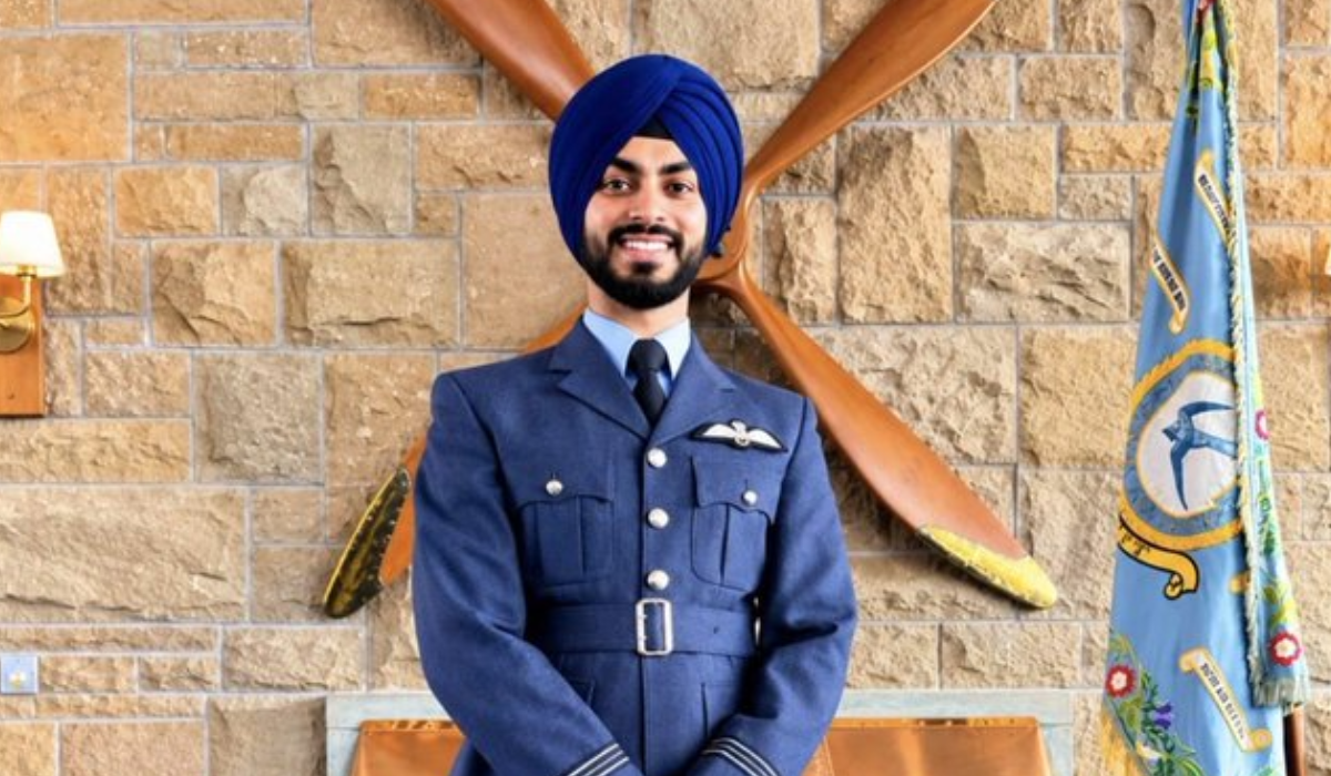 Arshdeep Singh Dhang Makes History as First Sikh Fighter Pilot to Graduate from RAF